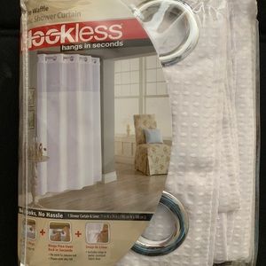 White Shower Curtain